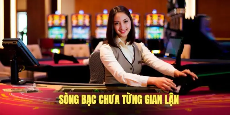 Bạn chơi tại sòng bạc không lo gian lận