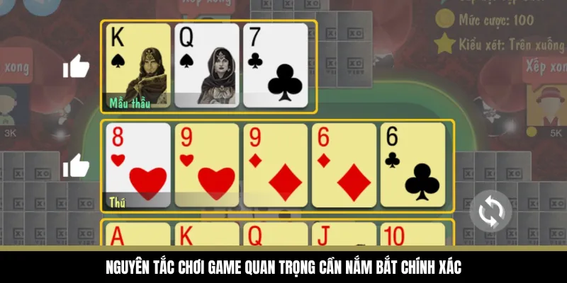 Nguyên tắc chơi mậu binh quan trọng cần nắm bắt chính xác
