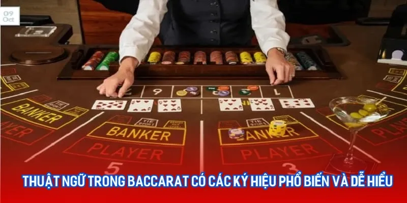Thuật ngữ trong Baccarat có các ký hiệu phổ biến và dễ hiểu